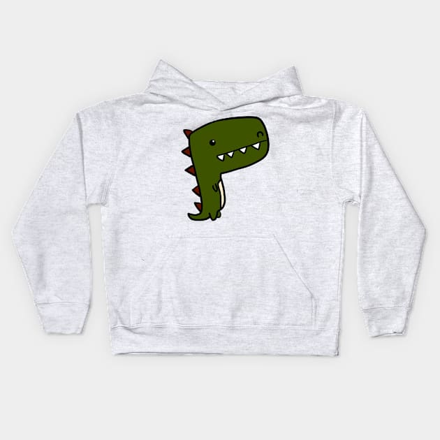 dinosaurs are looking for food Kids Hoodie by FzyXtion